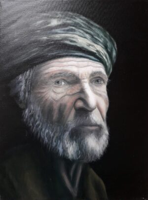 schilderij-olieverf-portret-verjaard